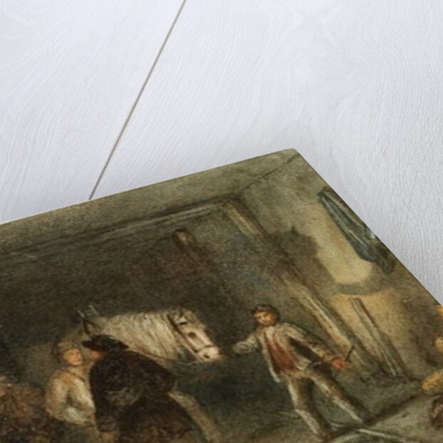 Crane for loading the rollies by Thomas H. Hair