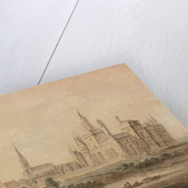 A French Chateau, 1770 by Samuel Hieronymous Grimm