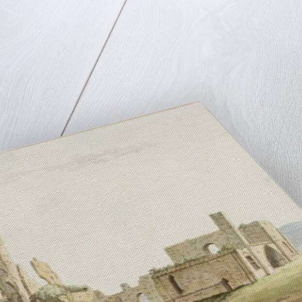 Tynemouth Priory, Northumberland by Samuel Hieronymous Grimm