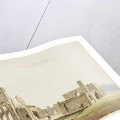 Tynemouth Priory, Northumberland by Samuel Hieronymous Grimm