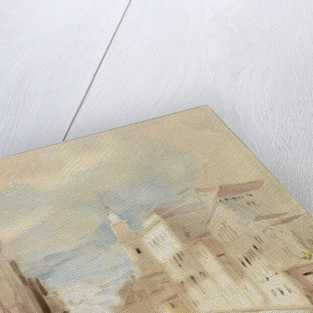 The Merchant of Venice on the Rialto Bridge by James Holland