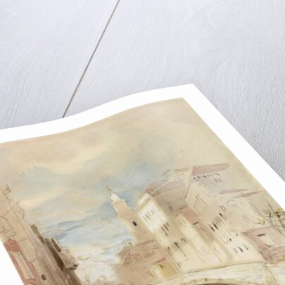 The Merchant of Venice on the Rialto Bridge by James Holland