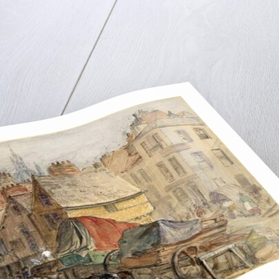 The Bigg Market, Newcastle upon Tyne by William Bell Scott