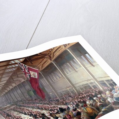 The Banquet given on the Occasion of the Opening of the Grainger Market, Newcastle upon Tyne, c.1835 by Henry Perlee Parker