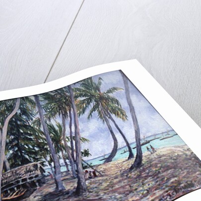 Rustling Palms, Zanzibar, 2002 by Tilly Willis