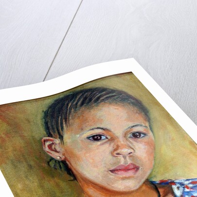 Girl with Braids 2008 by Tilly Willis