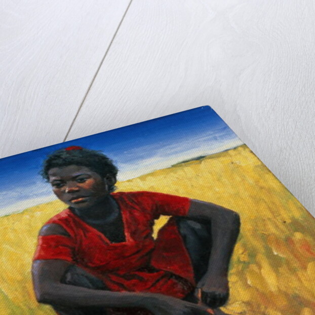 Girl in Red, 1992 by Tilly Willis