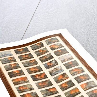 A Collection of Forty Eight Views of Volcanic Eruptions by Italian School