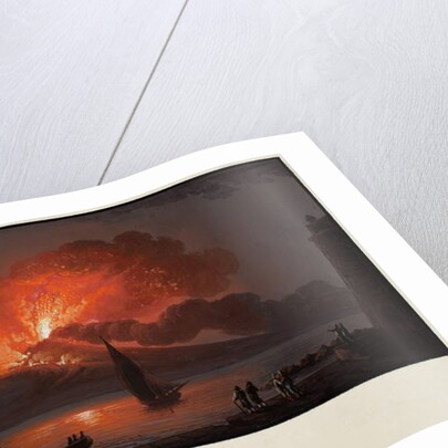 Vesuvius, December 22nd 1820 by Italian School