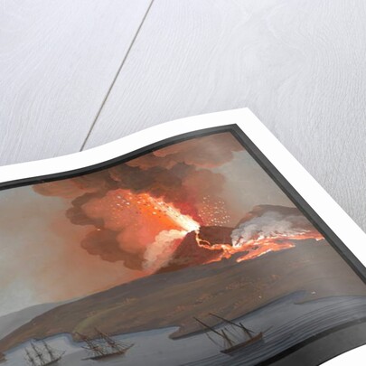 Vesuvius, Eruption of 1794 by Italian School