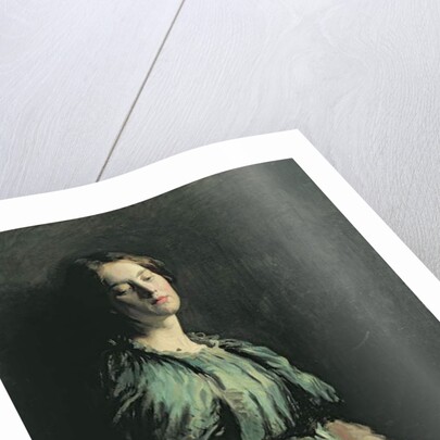 Portrait of a Girl Wearing a Green Dress, 1899 by William Orpen