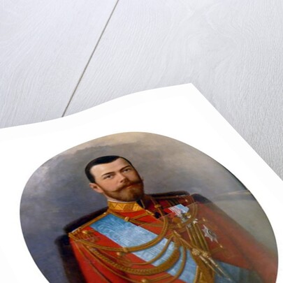 Nicholas II or Nikolai II by Russian School