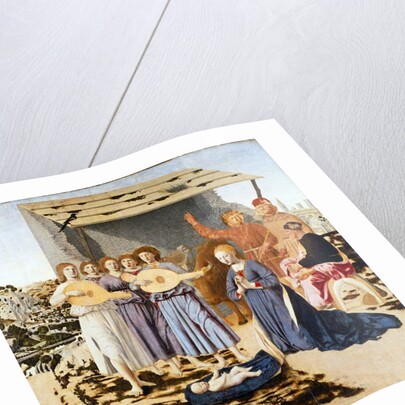 The Nativity, 1470-1475 by Piero della Francesca
