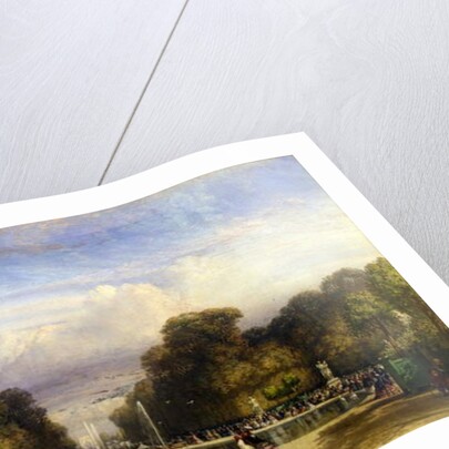 The Tuileries Gardens, Paris, 1858 by William Wyld