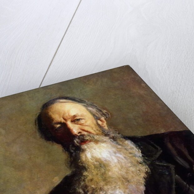 Portrait of VV Stasov, 1883 by Ilya Efimovich Repin