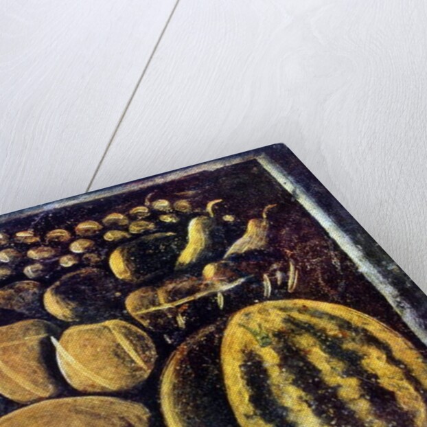 Still life with fruit 1900 by Niko Pirosmani