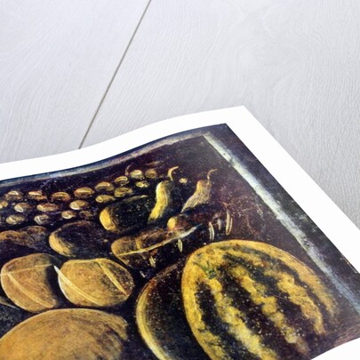 Still life with fruit 1900 by Niko Pirosmani