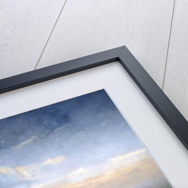 General view of Paris from a hot-air balloon, 1855 by Victor Navlet