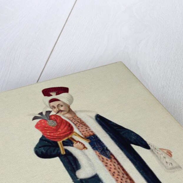 Sarik Basa, Master of the Turban, Ottoman period, third quarter of 18th century by Turkish School