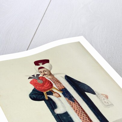 Sarik Basa, Master of the Turban, Ottoman period, third quarter of 18th century by Turkish School