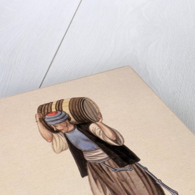 Prisoner in Chains, Ottoman period, third quarter of 18th century by Turkish School