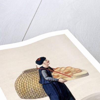 Street Vendor, Ottoman period, third quarter of 18th century by French School