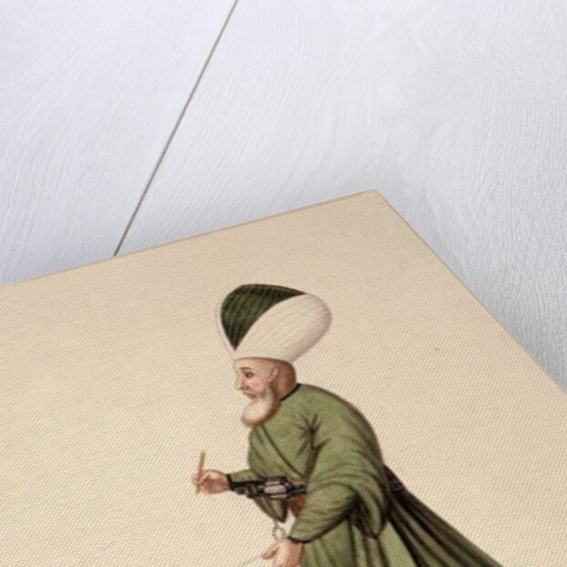 Scribe to the Janissary Commanders, Ottoman period, third quarter of 18th century by French School