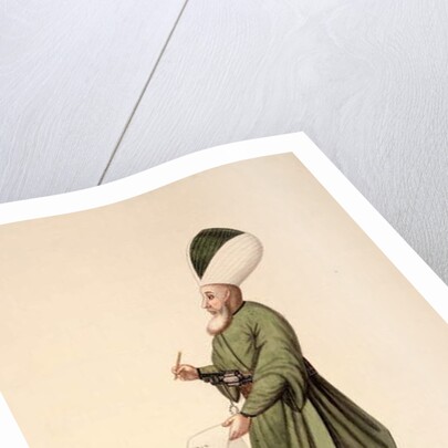 Scribe to the Janissary Commanders, Ottoman period, third quarter of 18th century by French School