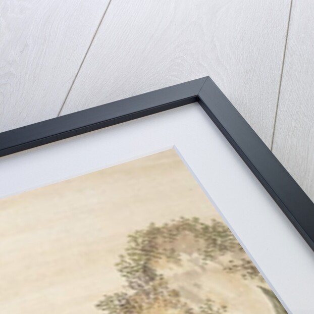 One of a series of paintings of birds and fruit, late 19th century by Guochen Wang