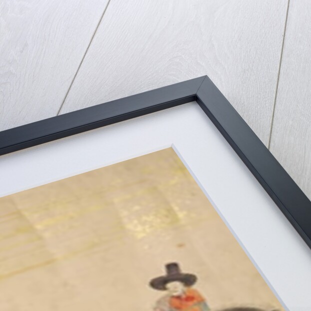 Sixth Korean Embassy to Japan in Meireki 1 at the time of Tokugawa Ietsuna's succession in 1651, possibly by Kano Masunobu by Japanese School