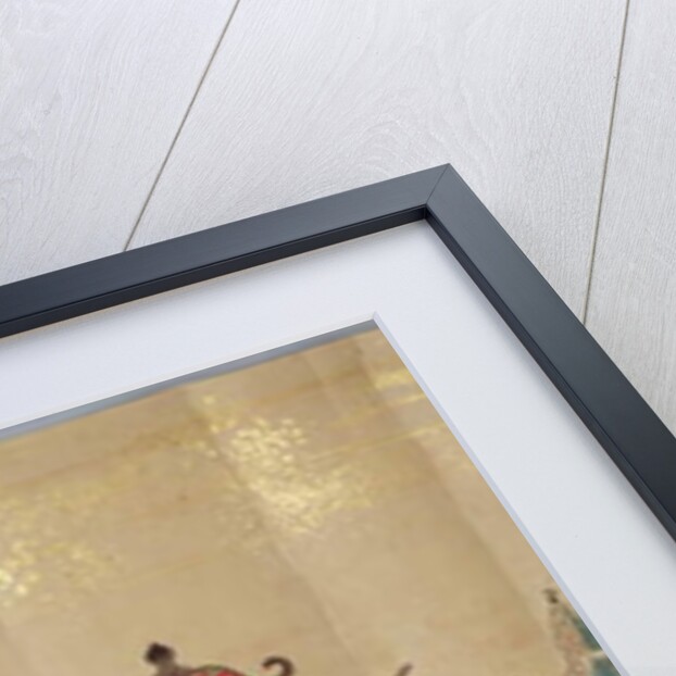 Sixth Korean Embassy to Japan in Meireki 1 at the time of Tokugawa Ietsuna's succession in 1651, possibly by Kano Masunobu by Japanese School