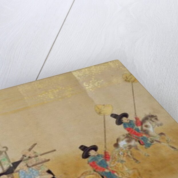 Sixth Korean Embassy to Japan in Meireki 1 at the time of Tokugawa Ietsuna's succession in 1651, possibly by Kano Masunobu by Japanese School