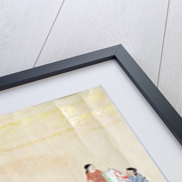 Part of the Sixth Korean Embassy to Japan at the time of Tokugawa Ietsuna's succession in 1651, possibly by Kano Masunobu 1655-57 by Japanese School