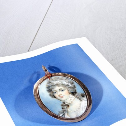 Portrait of Mrs Fitzherbert by Richard Cosway