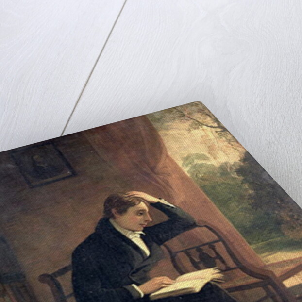 Portrait of John Keats by William Hilton