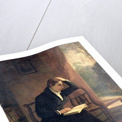 Portrait of John Keats by William Hilton