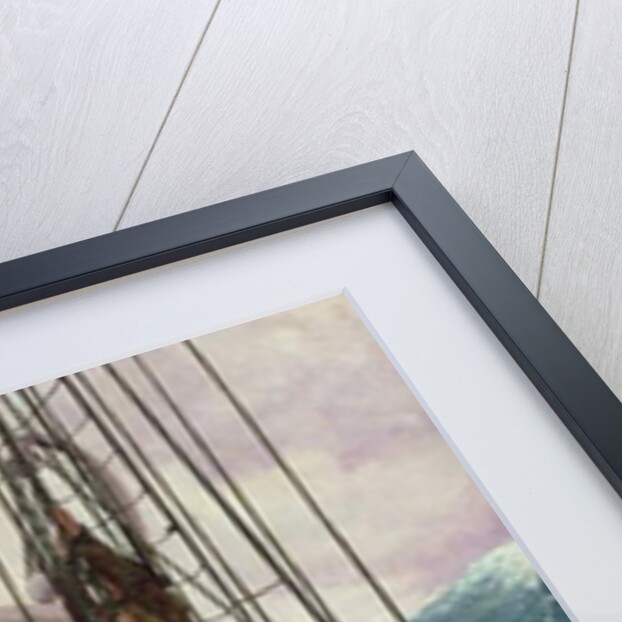 Binding Sail After a Gale, 1881 by Alfred Edward Emslie