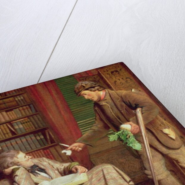 The Squire and the Gamekeeper or The Demurrer, c.1860 by James Lobley