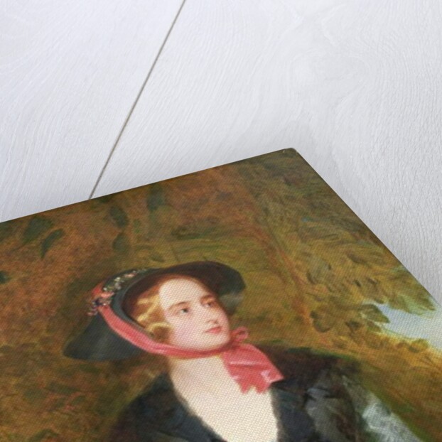 Rose Bradwardine, Heroine of 'Waverley' by Walter Scott 1854 by John Bostock