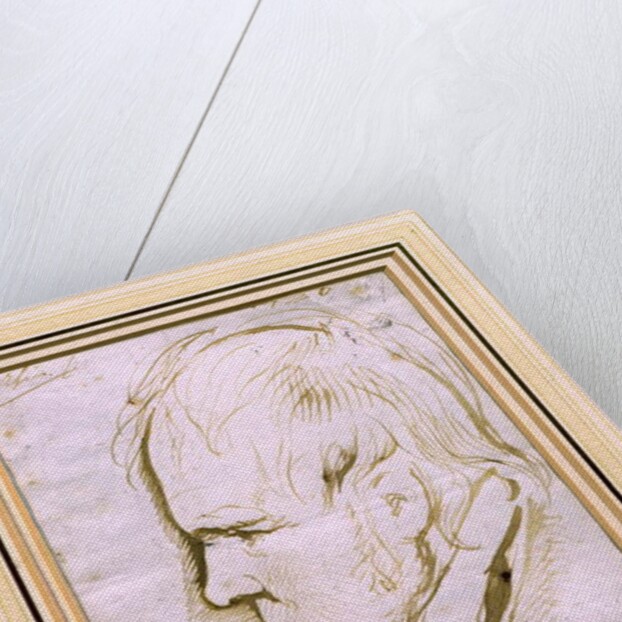 Portrait Sketch of Sir Walter Scott 1867 by Edwin Landseer