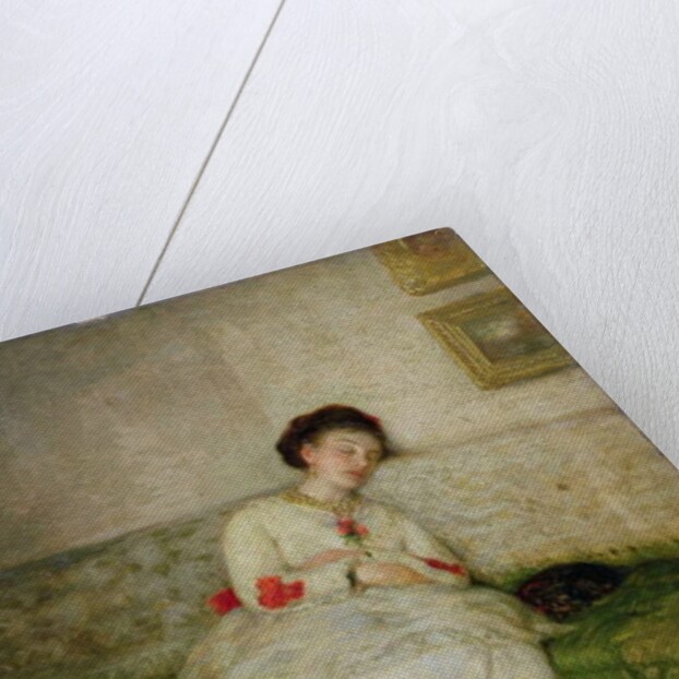 The Green Sofa by John Lavery