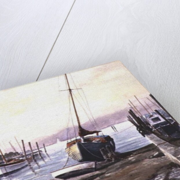 Gillingham Pier on the Medway by Vic Trevett