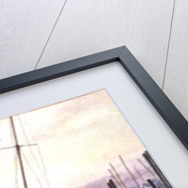 Gillingham Pier on the Medway by Vic Trevett