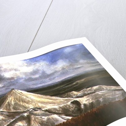 Cornish Landscape - China Clay quarries at St. Austell by Vic Trevett