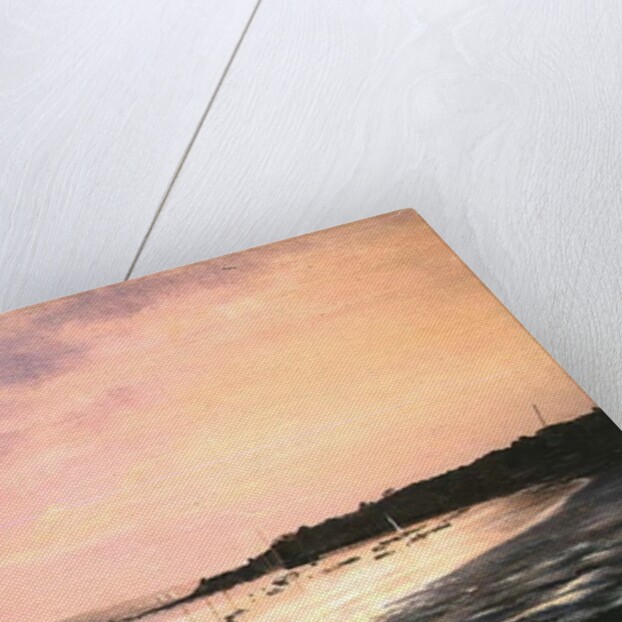 Sunday Evening, Upnor by Vic Trevett