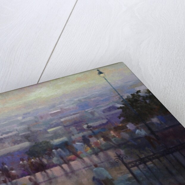 From the steps of the Sacre Coeur, 1992 by Vic Trevett