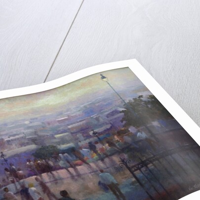 From the steps of the Sacre Coeur, 1992 by Vic Trevett