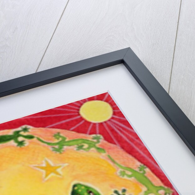 Gecko, 1998 by Vivika Alexander