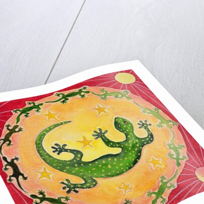 Gecko, 1998 by Vivika Alexander