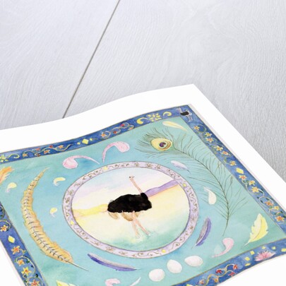 Ostrich by Vivika Alexander